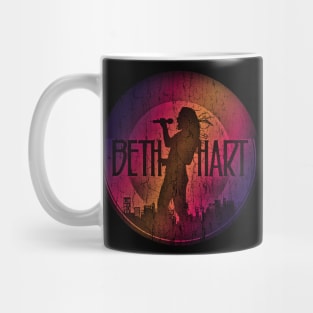 Beth Hart (Gradient art) Cracked Mug